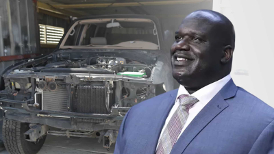 Шакил О’Нил восстановил Toyota Land Cruiser Коби Брайанта и подарил его маме