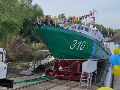 В Уральске спущен на воду корабль «Семей»