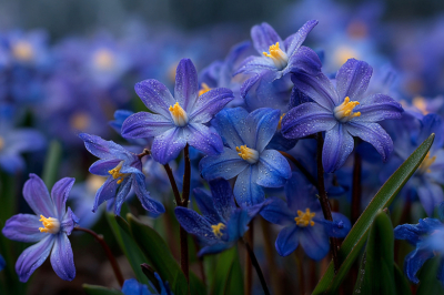 Голубое чудо, которое распускается вместе с подснежниками: покрывает сад звездчатым ковром