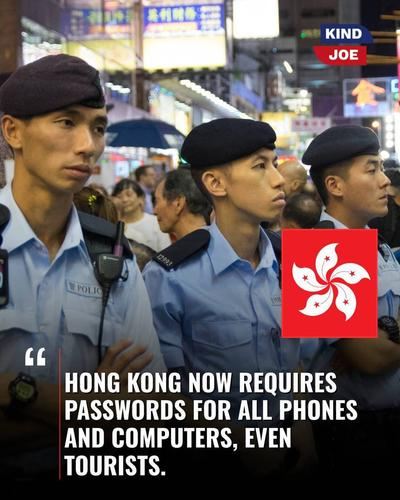 Гонконг обязал туристов и транзитных пассажиров предоставлять пароли от своих гаджетов полиции