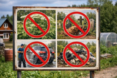 Не рубить деревья, не копать: 10 штрафов, которые грозят дачникам в 2026-м