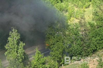 В Татарстане за минувшие сутки произошло 14 пожаров