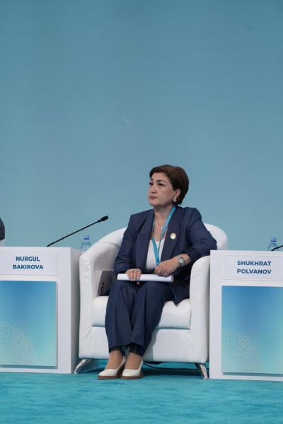 Нургуль Бакирова приняла участие в международном форуме в Астане