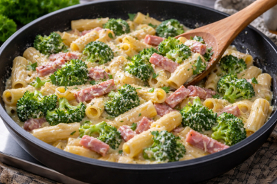 Такие макароны с брокколи полюбит даже самый ярый нелюбитель. Простой сливочный рецепт, который удивляет вкусом