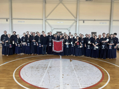 В Казани прошел тренировочный семинар по кендо с мастерами из Италии