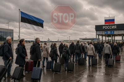 Эстонцы рвутся в РФ на 9 Мая, аэропорты &laquo;на стопе&raquo; из-за ВСУ: что дальше