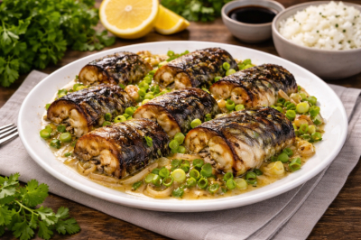 Когда приелось мясо: готовим скумбрию в духовке &mdash; она удивляет с первого кусочка: запекаем в горчичном соусе &mdash; получается нежная и сочная