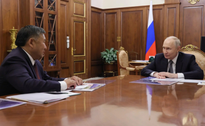 &laquo;Регион не сбавляет темпов&raquo;: Путин поддержал курс развития Тувы, представленный Владиславом Ховалыгом