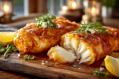 Кляр не отваливается и хрустит, будто из фастфуда &mdash; вот рецепт идеальной криспи-рыбки за 20 минут