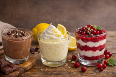 Вместо мороженого на все лето: 3 вкусных мусса из творога и желатина &mdash; шоколадный, лимонный и ягодный