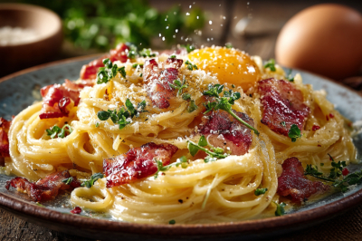 Паста карбонара: рецепт, рожденный легендой. Готовим ту самую классику, где соус из яиц и сыра превращается в бархатное облако