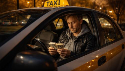 Таксист покопался в вещах, нашел деньги и решил, что это не к добру